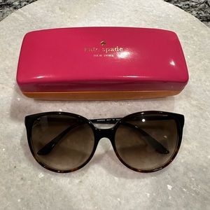 Kate Spade Sunglasses & Case BNWOT